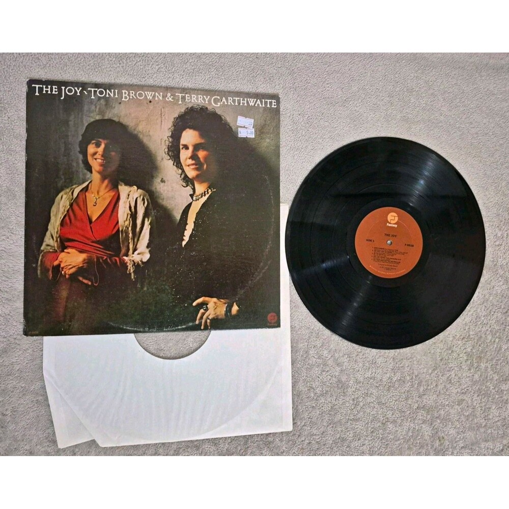 Toni Brown & Terry Garthwaite - The Joy Vinyl LP 1977 Fantasy F-9538 12"